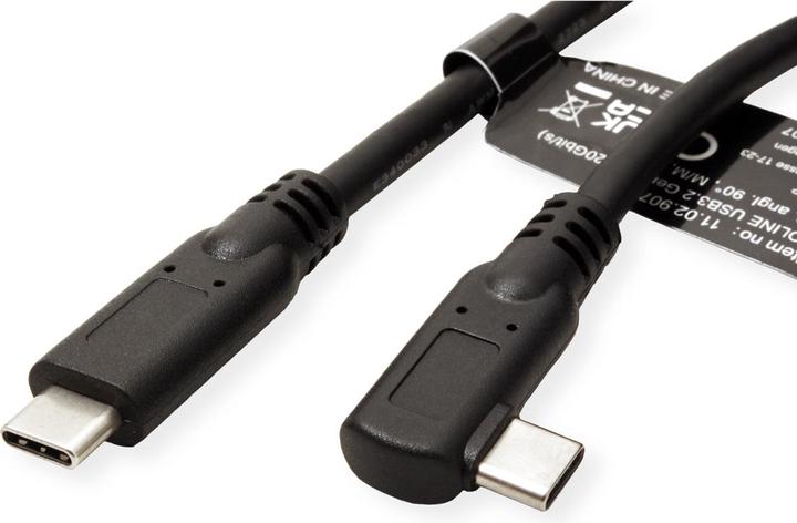 Produktbild Roline USB C — USB C (1 m, USB 3.2 Gen 2x2)