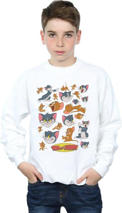 Image du produit Tom & Jerry - Sweat MANY FACES - Garçon (152, 158)