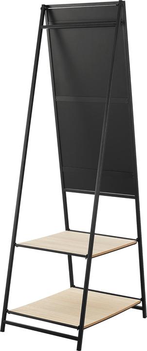 Actual product image En.Casa Chamois standing mirror with 2 shelves (44 x 150 cm)