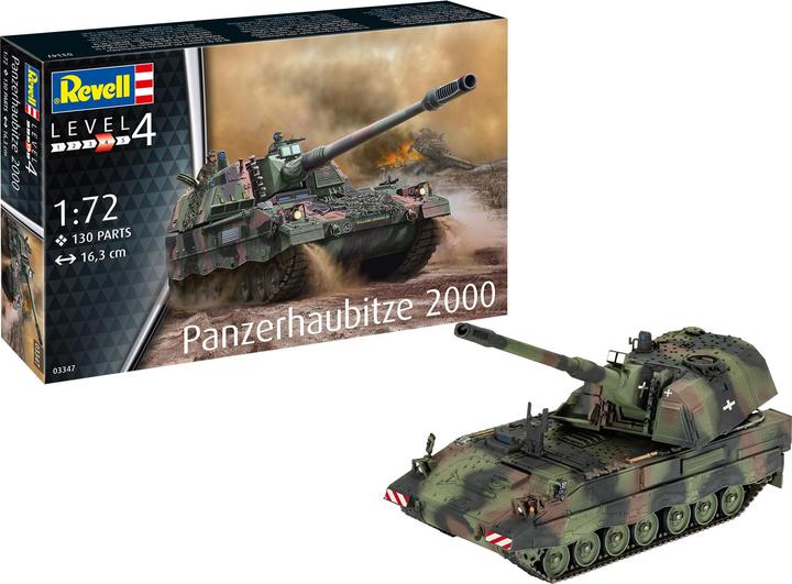 Actual product image Revell Tank howitzer 2000