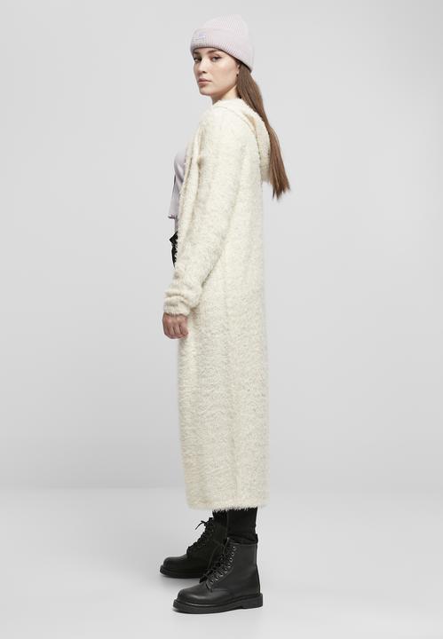 Actual product image Urban Classics Ladies Hooded Feather Cardigan (3XL)
