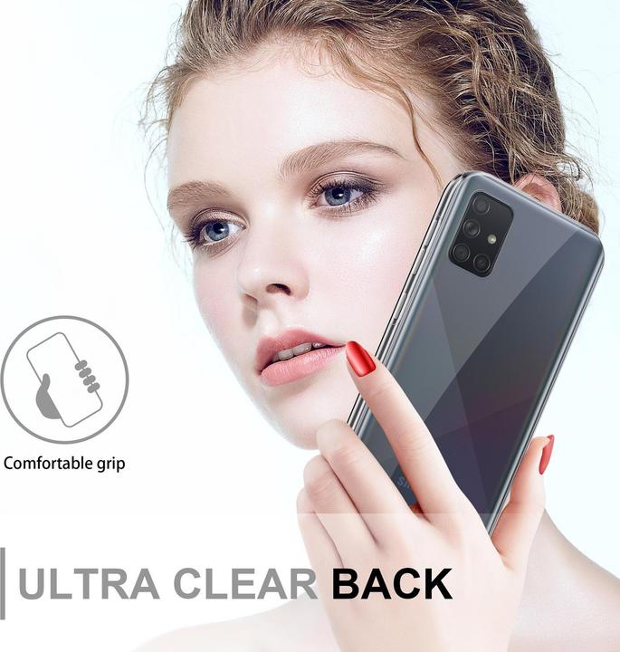 Actual product image Cadorabo TPU 360 Degree Case Cover (Samsung Galaxy A71)