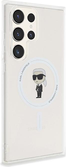 Image du produit Karl Lagerfeld KLHMLHFCKNOT S928 transparent hardcase IML Ikonik MagSafe (Samsung Galaxy S24 Ultra)