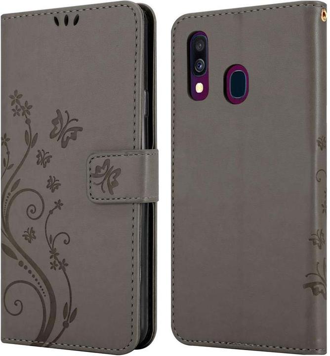 Produktbild Cadorabo Flower Book Cover (Samsung Galaxy A40)