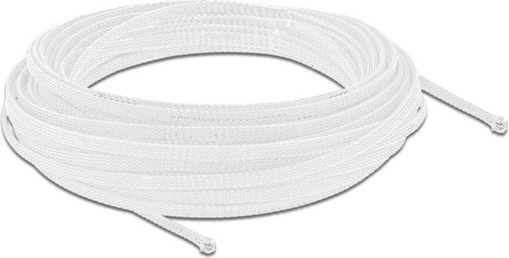 Delock Kabelschlauch dehnbar, 10m x 3mm, weiss (Kabelschlauch, 1000 cm)