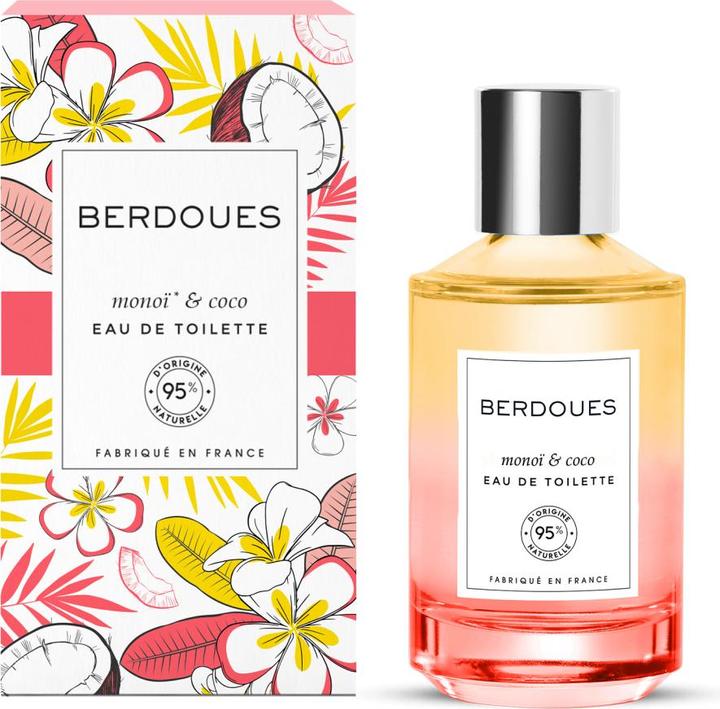 Produktbild Berdoues Eau de Toilette 95% Organics Monoi & Coco 100 ml (Eau de Toilette, 100 ml)