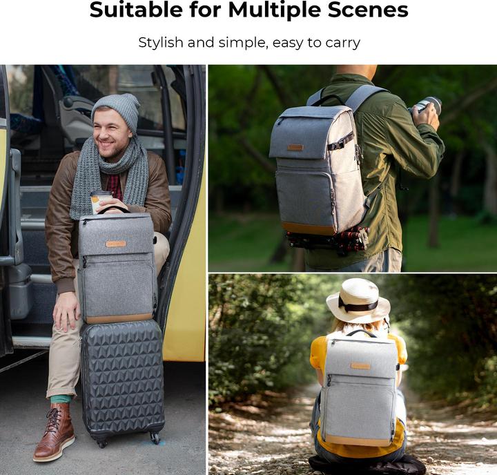 Immagine prodotto K&F Concept 22L Beta Zip (Zaino per fotocamera, 22 l)