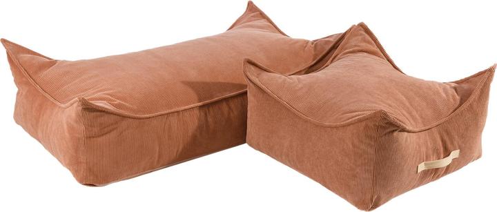 Actual product image Activity Board Beanbag for children, square, corduroy, brick