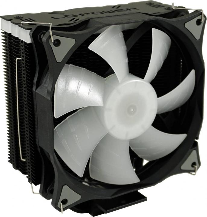 Actual product image LC-Power LC-CC-120-ARGB-PRO, 800-1800 rpm, 58 CFM, 4-pin PWM, RGB LED, DC (75 mm)