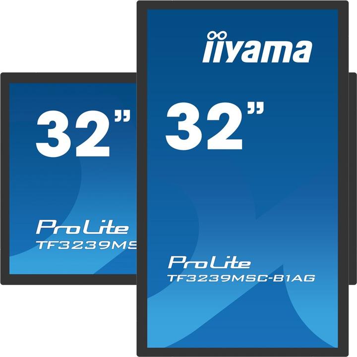 Immagine prodotto iiyama TF3239MSC-B1AG -Touch VGD+DP+HDM (1920 x 1080 pixel, 31.50")