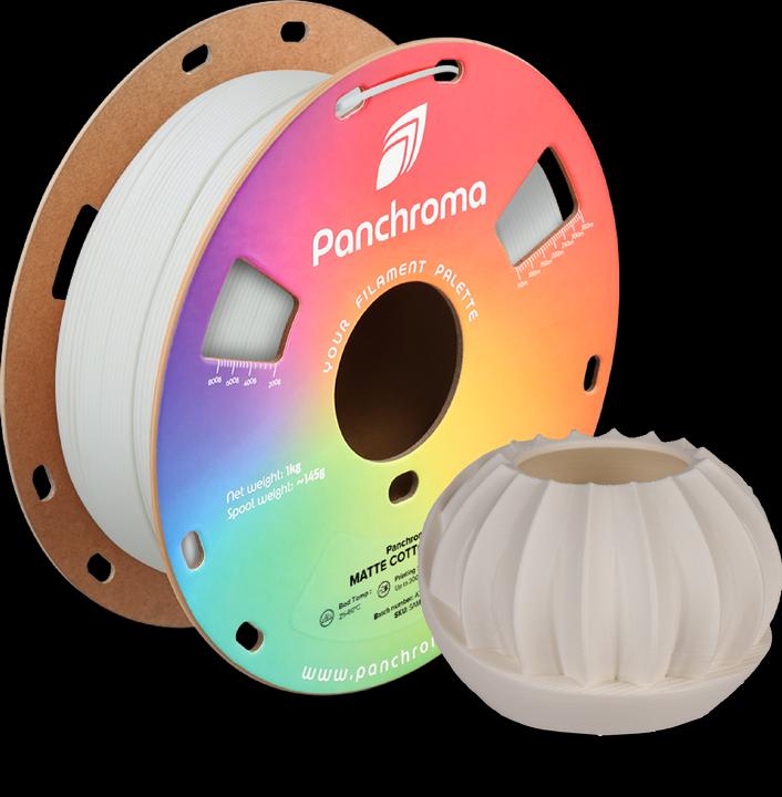 Immagine prodotto Polymaker Panchroma™ PLA Matte (PLA, 1.75 mm, 1000 g, Bianco)