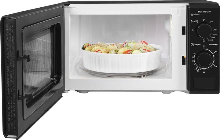 Actual product image Exquisit MW900-030G Black Large appliances (20 l)