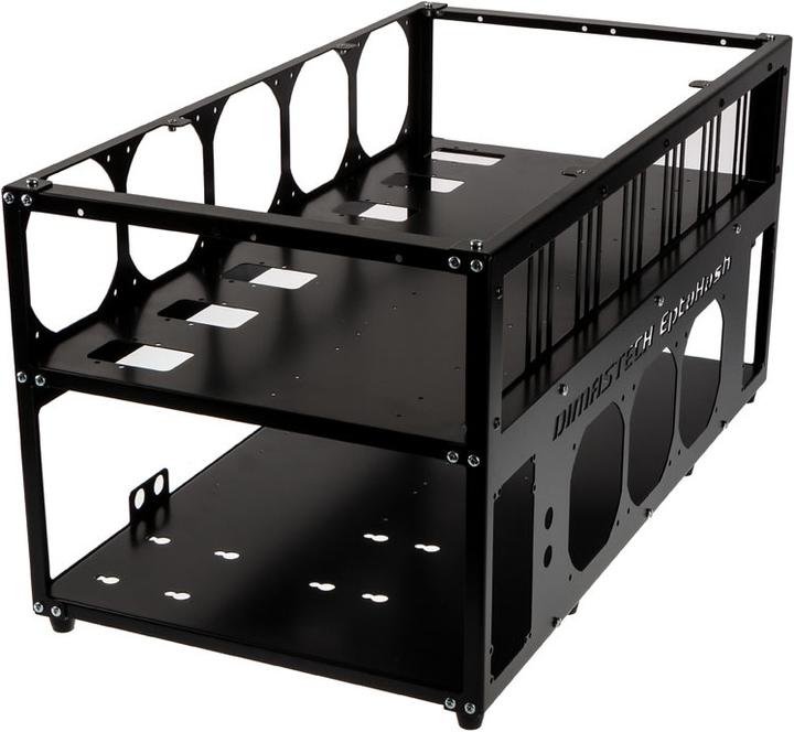 Produktbild DimasTech EptaHash Mining-Rig für 7 Grafikkarten (ATX, mATX, Mini-ITX, XL-ATX)