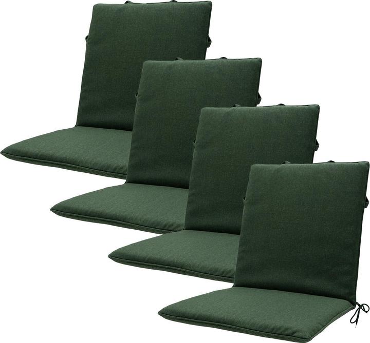 Image du produit Casativo Coussin confortable pour chaise à dossier bas, set de 4 pièces (97 x 49 cm)