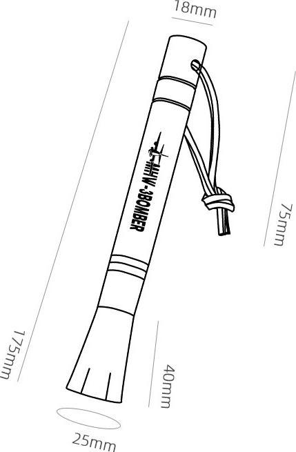 Image du produit MHW 3Bomber Brosse cylindrique