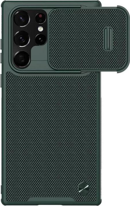 Actual product image Nillkin Textured Case S - Galaxy S22 Ultra - Green (Samsung Galaxy S22 Ultra)