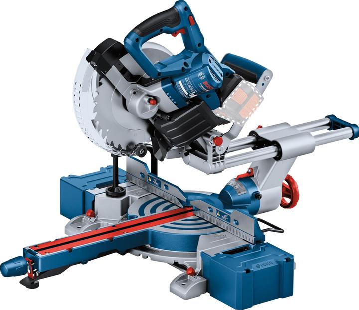 Actual product image Bosch Professional Scie pendulaire à onglet à accu BOSCH Click+Go GCM 18V-216 D BITURBO