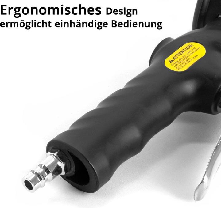 Immagine prodotto Stahlwerk Pistola di gonfiaggio pneumatici ad aria compressa DRA-162 ST, da 0 a 16 bar / 0 a 230 PSI