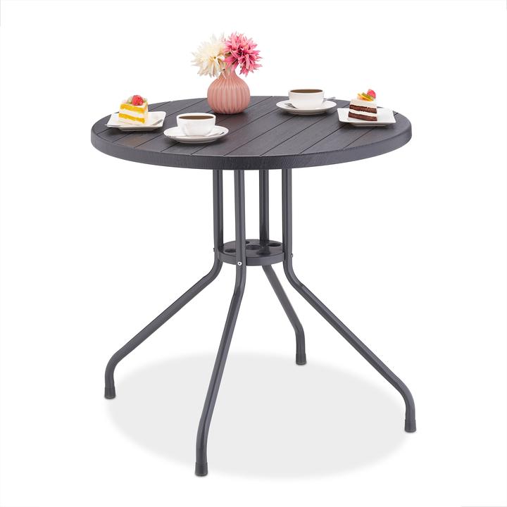 Produktbild Relaxdays Gartentisch (80 cm)
