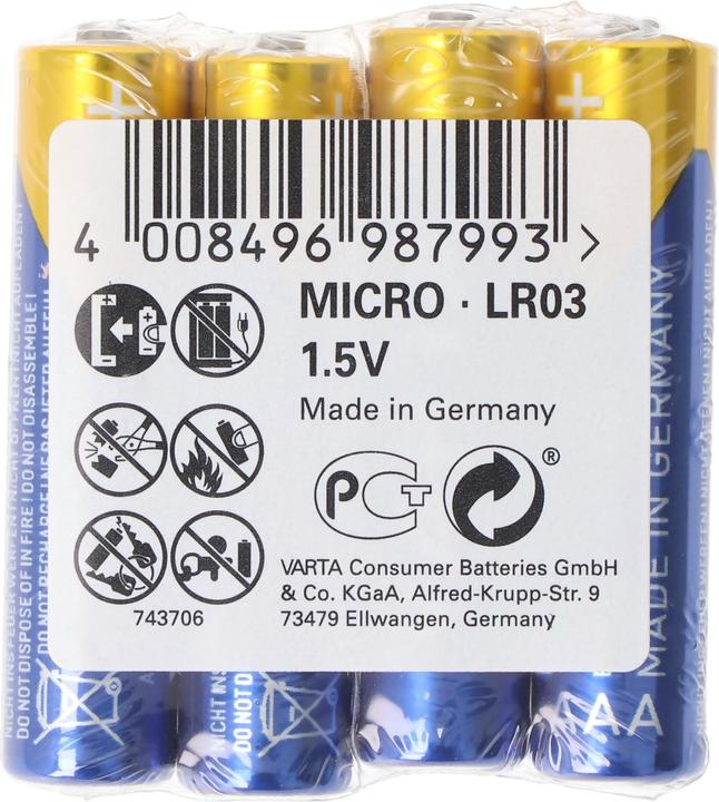 Actual product image Varta Longlife Power (40 pcs., AAA, 1260 mAh)