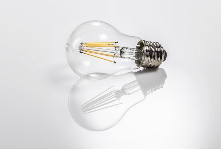 Produktbild Xavax LED-Filament, E27, 1055lm ersetzt 75W, Glühlampe, Warmweiss, klar (E27, 7.50 W, 1055 lm, 1 x, D)