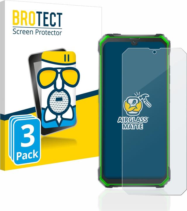 Image du produit BROTECT AirGlass Verre Mat (3 pièce(s), Blackview BV7100)