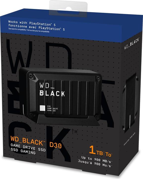 Productafbeelding WD Zwarte D30 wildschijf (1000 GB)