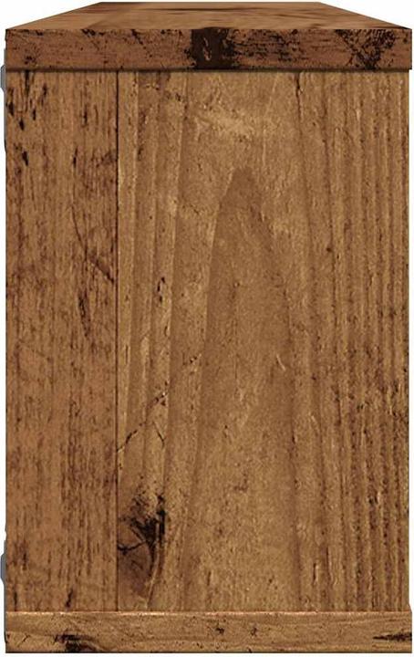 Immagine prodotto VidaXL Wandregal Hängeregal Regalwürfel Cube Lounge CD Regal 6Stk. Altholz-Optik (60 x 15 x 23 cm)