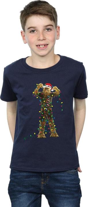 Image du produit Star Wars - T-shirt CHEWBACCA CHRISTMAS LIGHTS - Garçon (116)