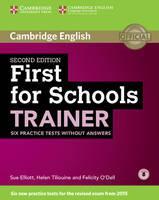 Immagine prodotto Cambridge English. First for Schools. Trainer. With Audio (Inglese, Elliott Sue, Tiliouine Helen, 2014)