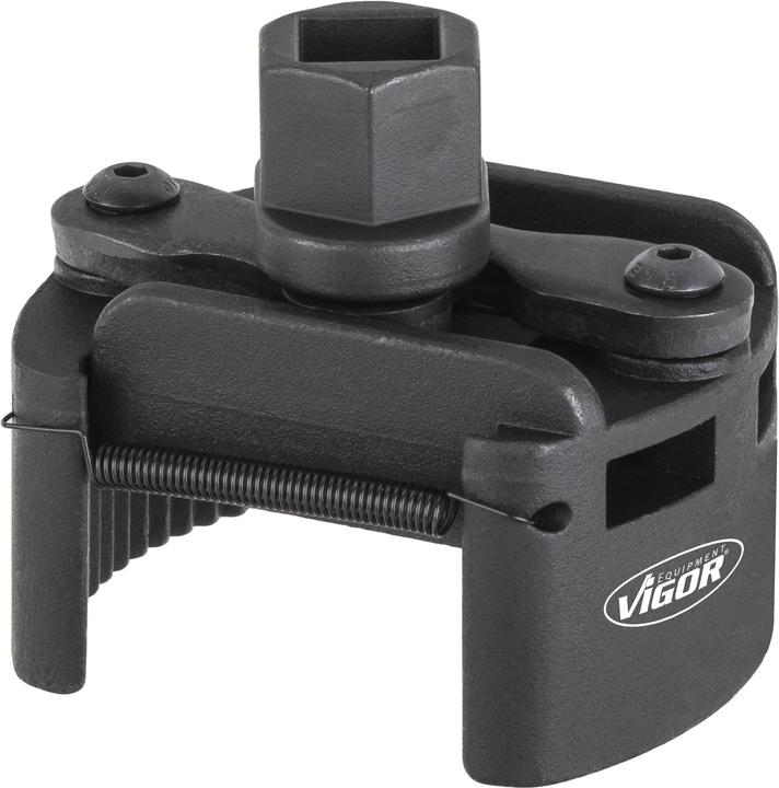 Vigor V4413 Clé de serrage universelle pour filtre à huile. 60 - 80 mm