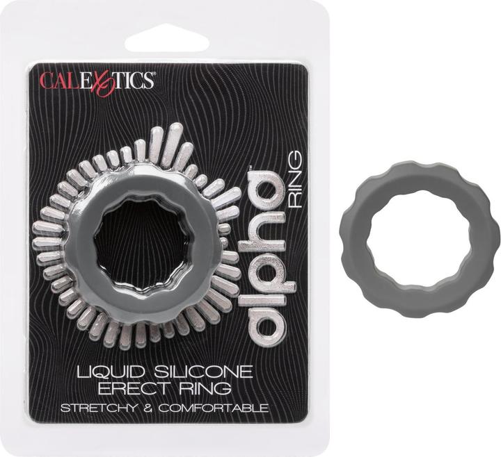 Productafbeelding CalExotics California Exotics Alpha Erect Ring Grijs (3.75 cm)