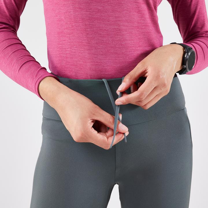 Immagine prodotto Kiprun Calzamaglia da corsa lunga da donna - Run 500 Warm verde (W26/L30)