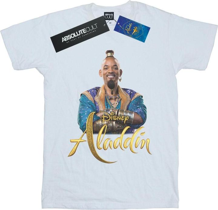 Disney Aladdin Movie Genie Photo TShirt (XXL)