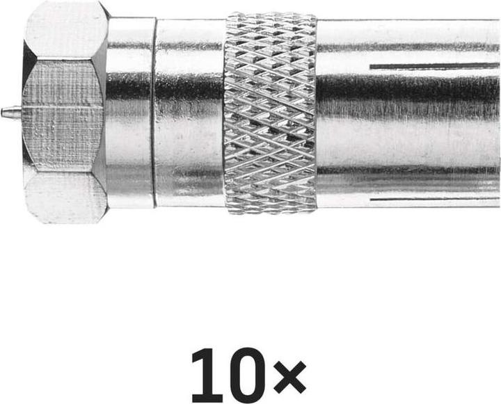 Actual product image Emos Reduction F plug - IEC socket, 10 pcs.