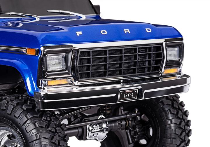 Actual product image Traxxas TRX-4 79 Ford F150 High-Trail 1/10 Crawler RTR blue Brushed, without battery and charger (RTR Ready-to-Run)