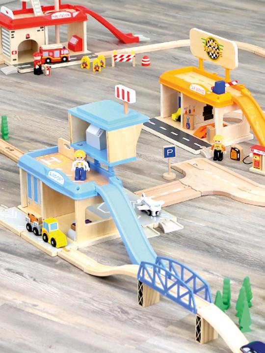 Produktbild small foot Strassen-Set Kurven