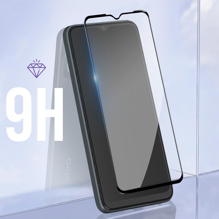 Image du produit Avizar Film de protection d'écran en verre de dureté 9H (1 pièce(s), Vivo Y16)
