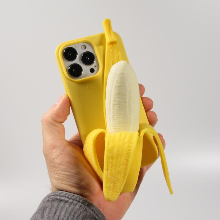 Actual product image PhoneLook Fourre Coque amusante 3D Banana (Apple iPhone 13 Pro)