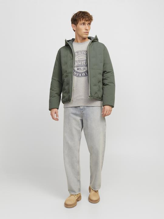 Produktbild Jack & Jones JACK&JONES JJADAM HYBRID JACKET Heren Gequilte jas - Agave Green (L)