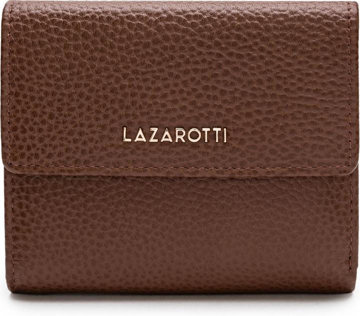Lazarotti Bologna Leather Geldbörse Leder 12 cm