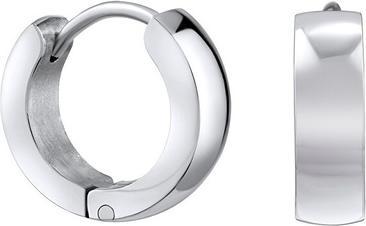 Silvego Timeless steel round earrings KMM95103