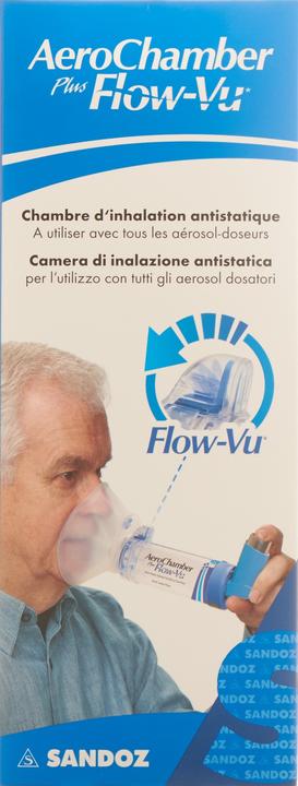 Produktbild Sandoz PLUS Flow-Vu grosse Maske blau