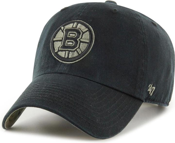 Produktbild 47 Brand Relaxed Fit Cap - Clean Up Boston Bruins Schwarz