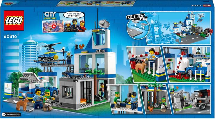 Produktbild LEGO Polizeistation (60316, LEGO City)