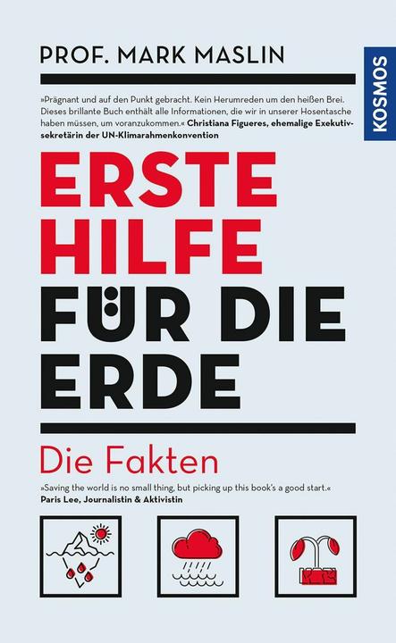 Immagine prodotto Kosmos Erste Hilfe für die Erde (Tedesco, Mark Maslin, 2022)