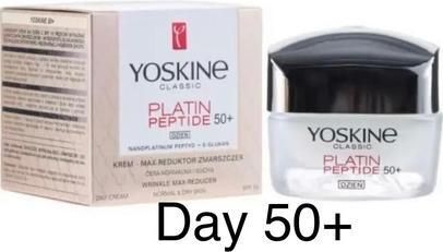 Immagine prodotto DAX Yoskine Classic Platinum Peptide Max-Wrinkle Reducer 50+ crema per pelle normale e secca per il (50 ml)