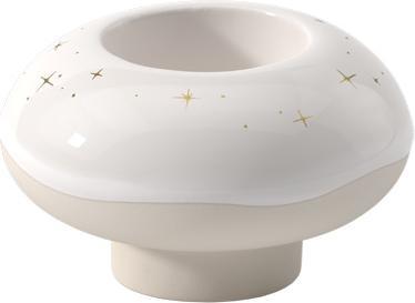 Actual product image Like. by Villeroy & Boch Candle Holder Donut Winter Glow (9 x 9 x 5.5 cm)