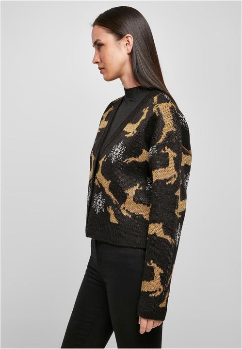 Immagine prodotto Urban Classics Cardigan corto natalizio oversize da donna (XS)