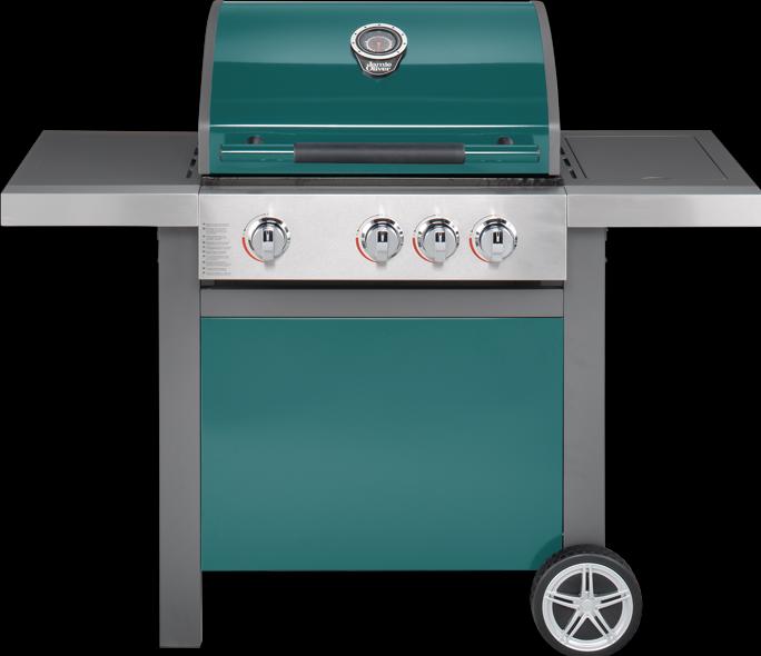 Actual product image Jamie Oliver The Home Grill Super 3 Burner + Side BBQ (13.30 kW)